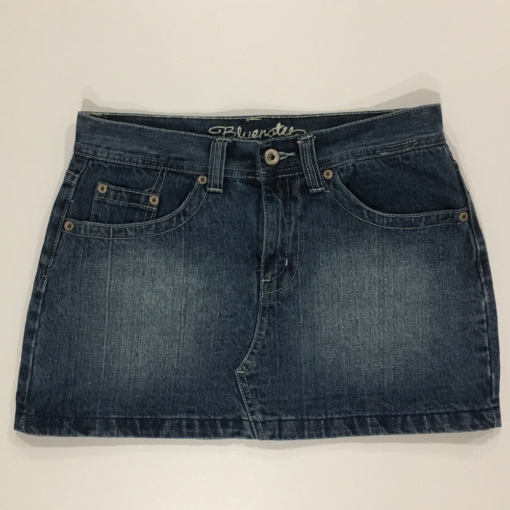 Bluenotes Blue Denim Jean Skirt Size 27